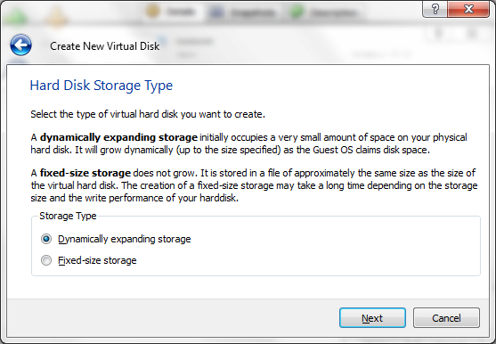 Storage Type